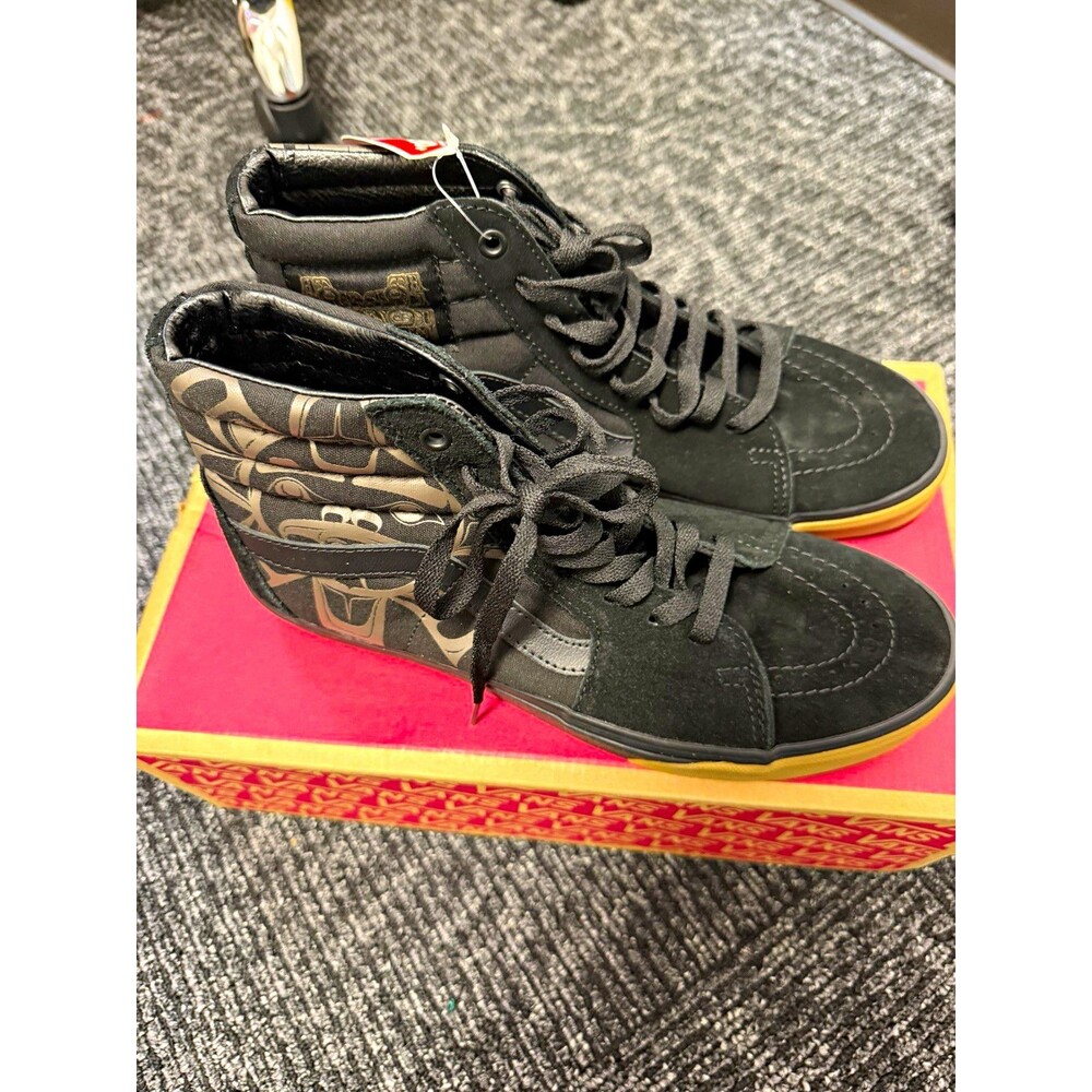 Vans Men’s Skateboarding High-Top Shoes Black US 9.5 Medium (D, M)